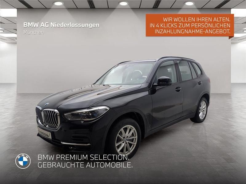 Schwarz Gebraucht 2022 BMW X5 Sport Line SUV | 51.511 € (Superpreis) - Bild 1/4