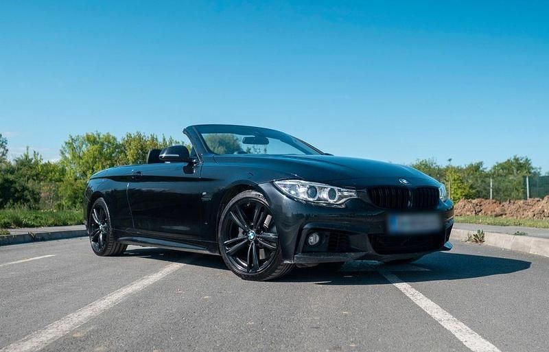 Schwarz Gebraucht 2014 BMW 435 M Sport Cabrio | 20.000 € (Fairer Preis) - Bild 1/4