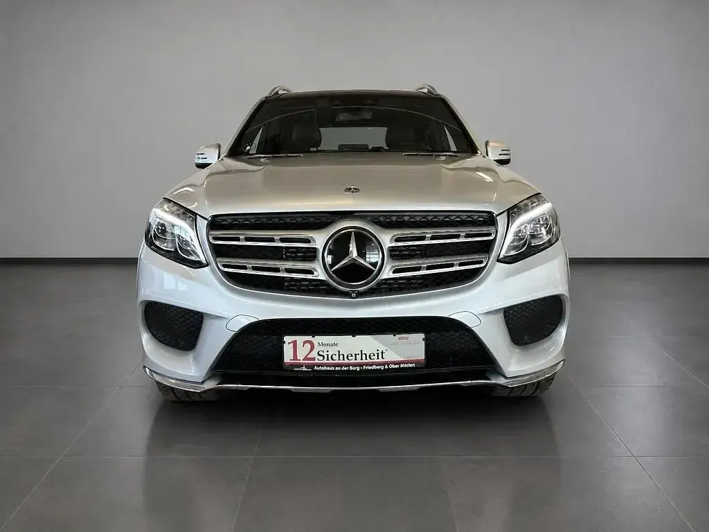 Gebraucht Mercedes GLS350 AMG line 258 PS (189 kW) 2018 Iridiumsilber  metalliclack SUV