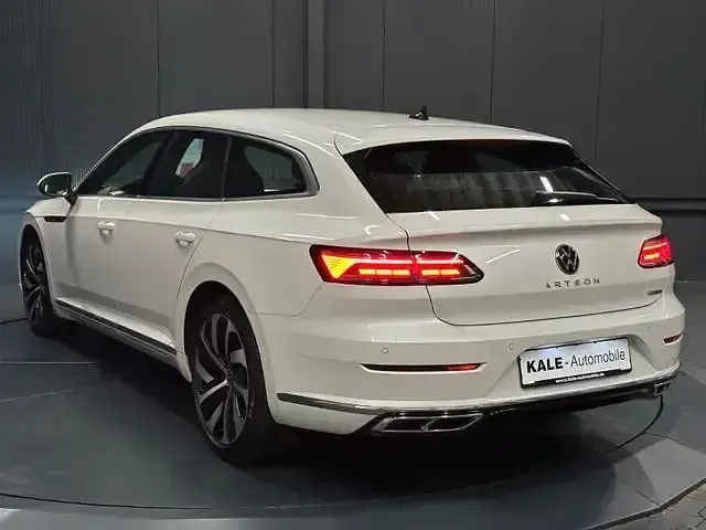 Gebraucht VW Arteon R-line 200 PS (147 kW) 2021 Oryxweiß perlmutteffekt Kombi