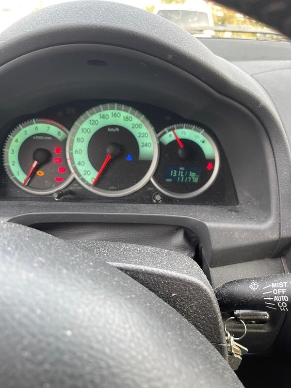 Gebraucht Toyota Corolla Verso 110 PS (80 kW) 2008 Schwarz Van / Kleinbus