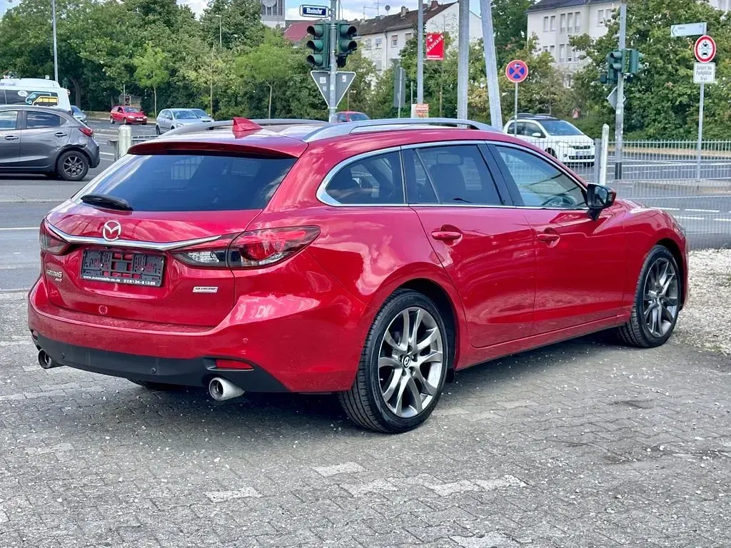 Gebraucht Mazda 6 Sports-Line 175 PS (128 kW) 2015 Soul red (metallic) Kombi