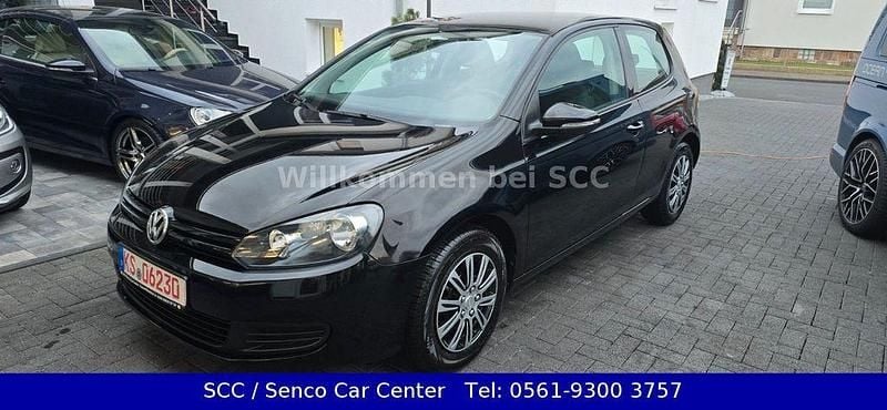 Schwarz Gebraucht 2010 VW Golf VI Trendline Limousine | 5.490 € (Guter Preis) - Bild 1/4