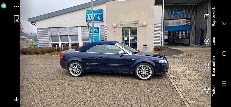 Blau Gebraucht 2006 Audi A4 Cabriolet Cabrio | 9.500 € - Bild 1/4