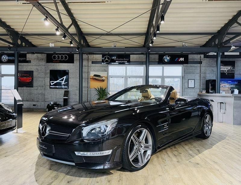 Schwarz Gebraucht 2013 Mercedes SL63 AMG AMG Cabrio | 57.990 € (Fairer Preis) - Bild 1/4