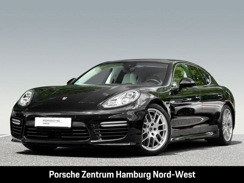 Basaltschwarzmetallic Gebraucht 2014 Porsche Panamera Turbo S Limousine | 65.900 € (Teuer) - Bild 1/4