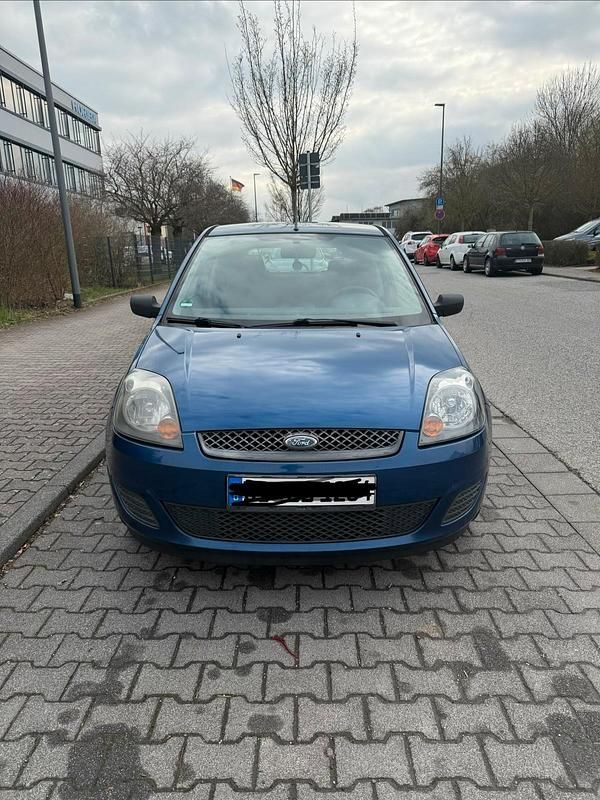 Gebraucht Ford Fiesta 69 PS (50 kW) 2007 Blau Kleinwagen