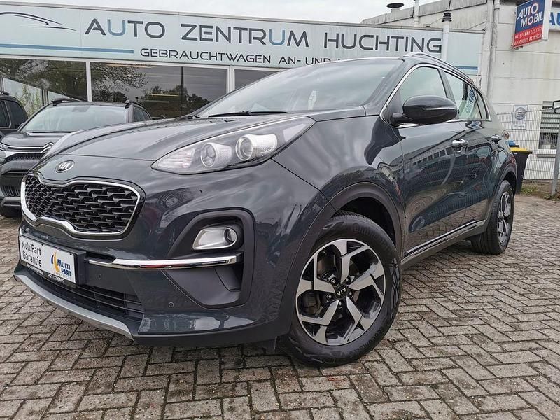 Grau Gebraucht 2021 Kia Sportage Vision SUV | 20.450 € (Fairer Preis) - Bild 1/4