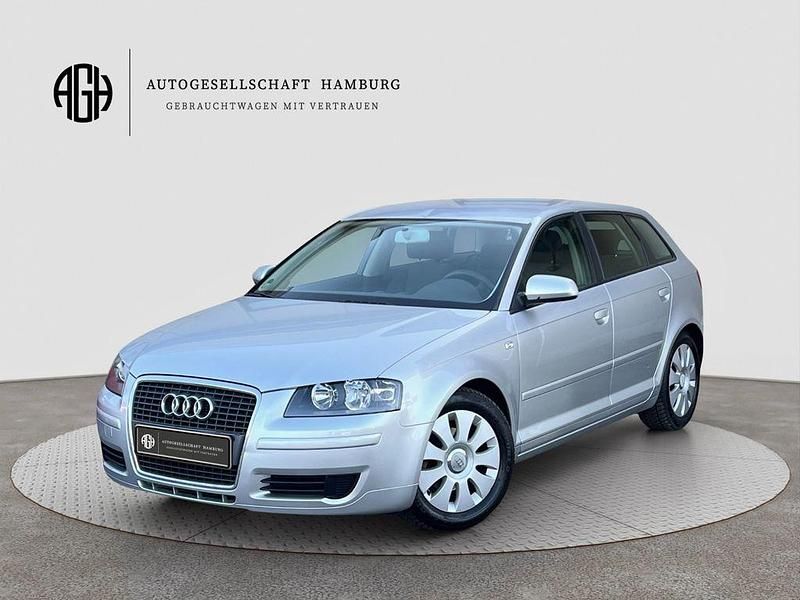 Gebraucht Audi A3 Attraction 102 PS (75 kW) 2007 Silber Kleinwagen