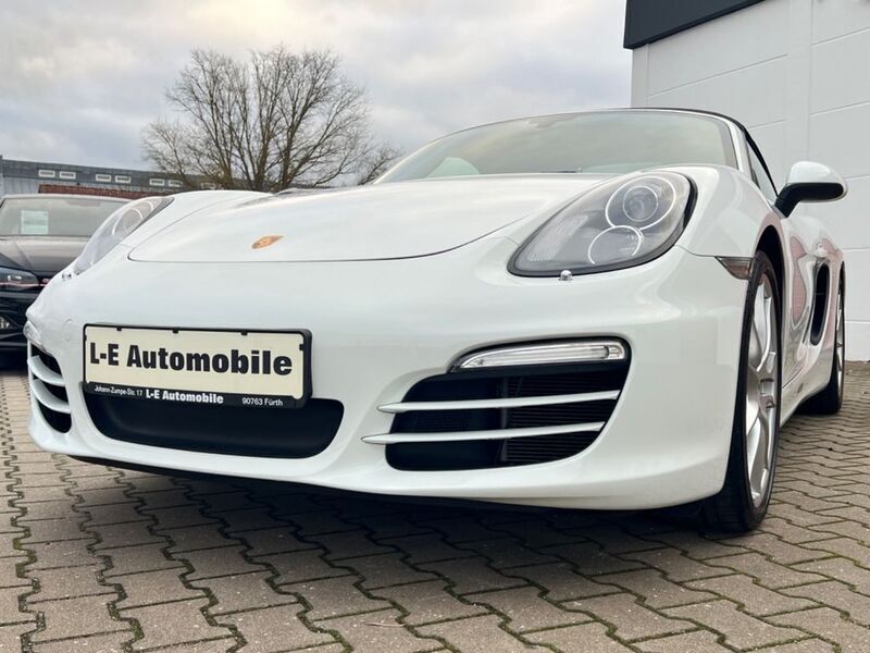 Pure white Gebraucht 2014 Porsche Boxster Cabrio | 48.970 € (Fairer Preis) - Bild 1/4