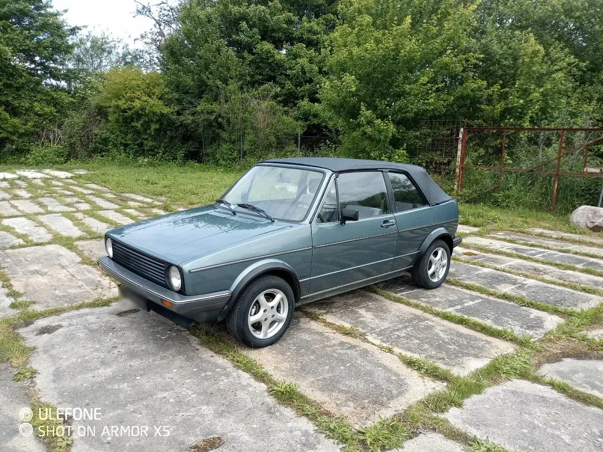 Gebraucht VW Golf Cabriolet 90 PS (66 kW) 1986 Grau Cabrio