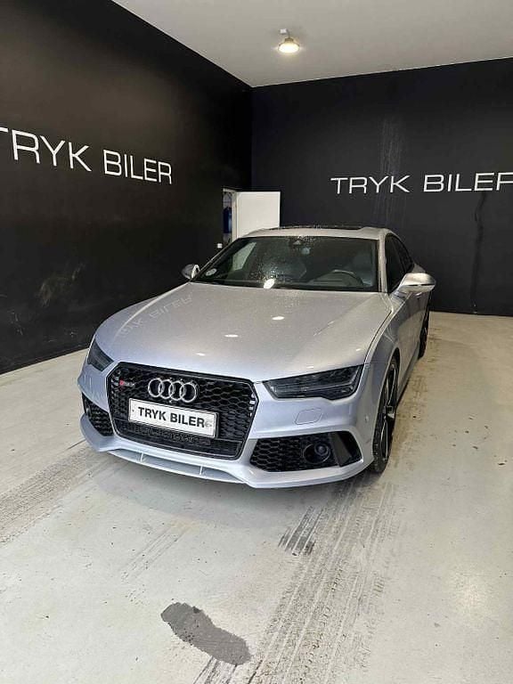 Silber Gebraucht 2015 Audi RS7 Sportback Sport Kleinwagen | 37.500 € (Fairer Preis) - Bild 1/4