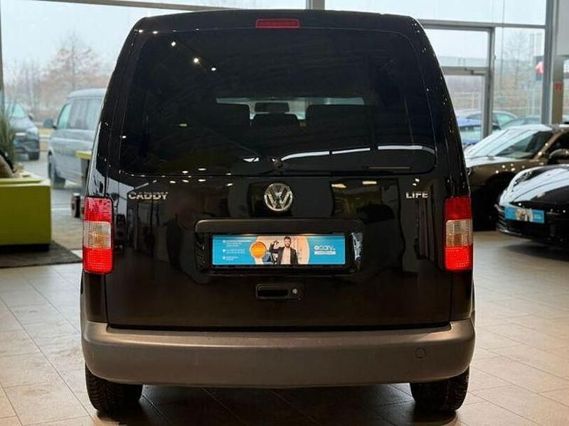 Gebraucht VW Caddy Life 80 PS (58 kW) 2010 Schwarz Van / Kleinbus
