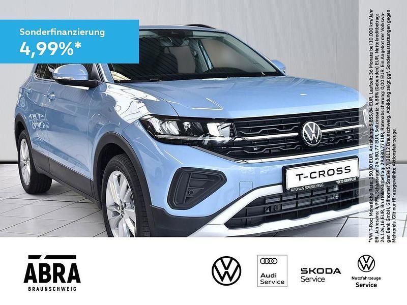 Clear blue metallic Gebraucht 2024 VW T-Cross IQ Drive SUV | 24.550 € (Fairer Preis) - Bild 1/4