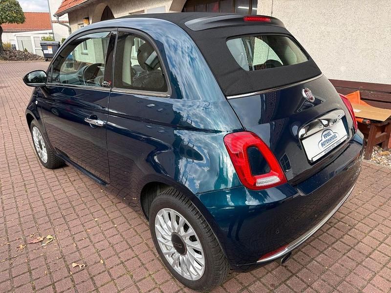 Gebraucht Fiat 500 Lounge 69 PS (50 kW) 2017 Blau Cabrio