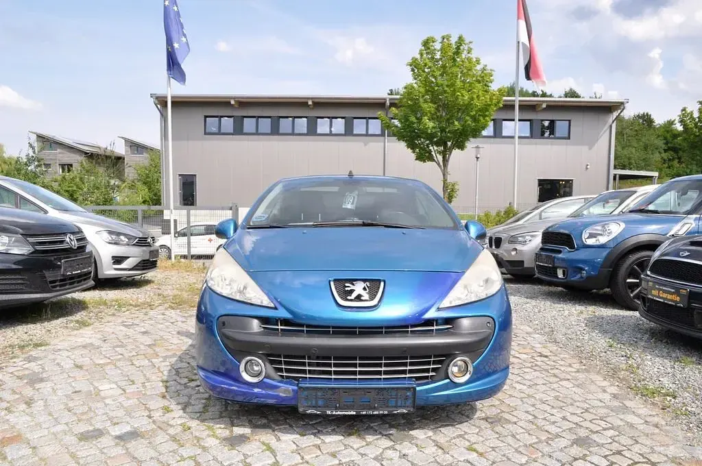 Gebraucht Peugeot 207 CC Platinum 150 PS (110 kW) 2008 Blau Cabrio