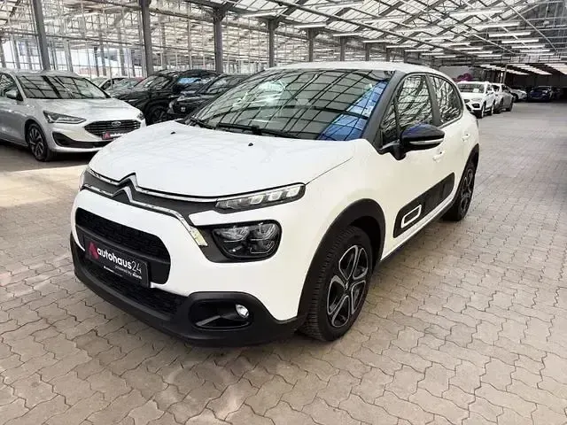 Gebraucht Citroën C3 Feel 83 PS (61 kW) 2022 Weiß Kleinwagen