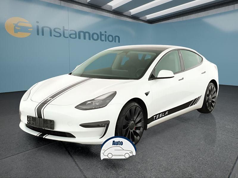 Gebraucht Tesla Model 3 377 kW (513 PS) 2021 Weiß Limousine