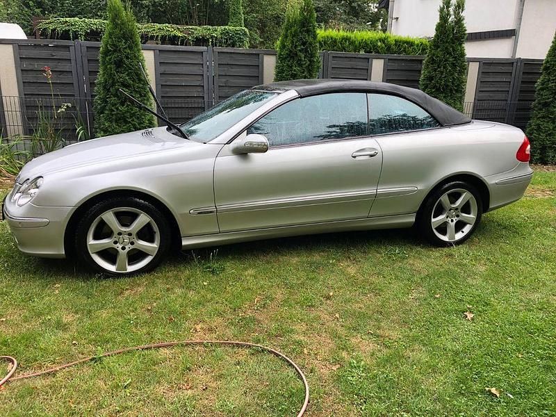 Gebraucht Mercedes CLK200 Avantgarde 163 PS (119 kW) 2003 Silber Cabrio