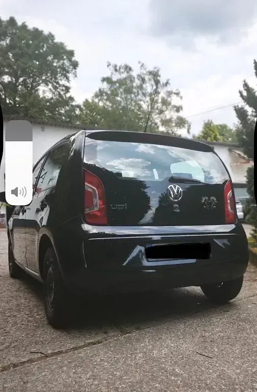 Gebraucht VW up! move up! 60 PS (44 kW) 2012 Schwarz Kleinwagen