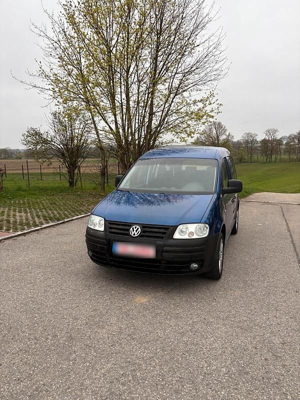 Usata VW Caddy 105 CV (77 kW) 2005 Blu Monovolume