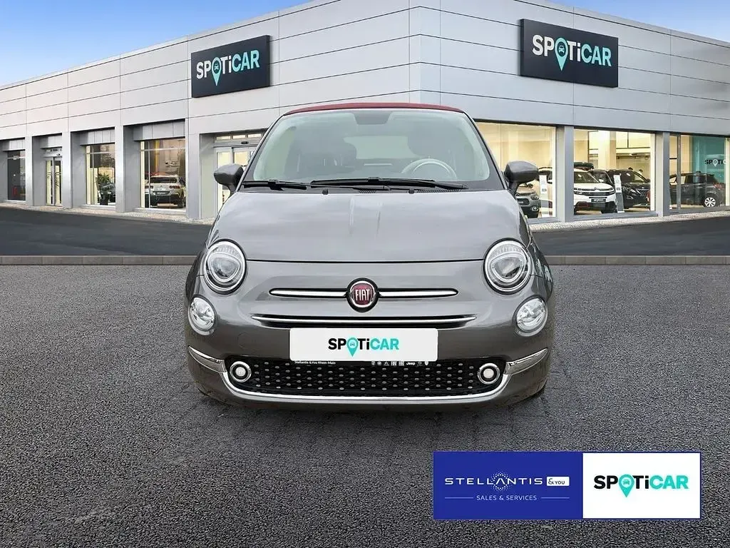 Gebraucht Fiat 500C Basis 69 PS (50 kW) 2024 Grau Cabrio