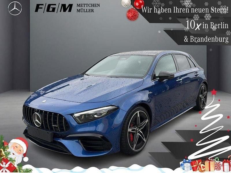 Lack spektralblau Gebraucht 2024 Mercedes A45 AMG AMG Limousine | 55.970 € (Fairer Preis) - Bild 1/4