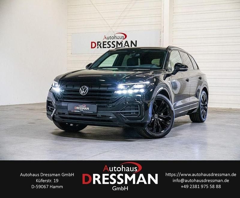 Deep black perleffekt Gebraucht 2021 VW Touareg R-line SUV | 53.488 € (Fairer Preis) - Bild 1/4