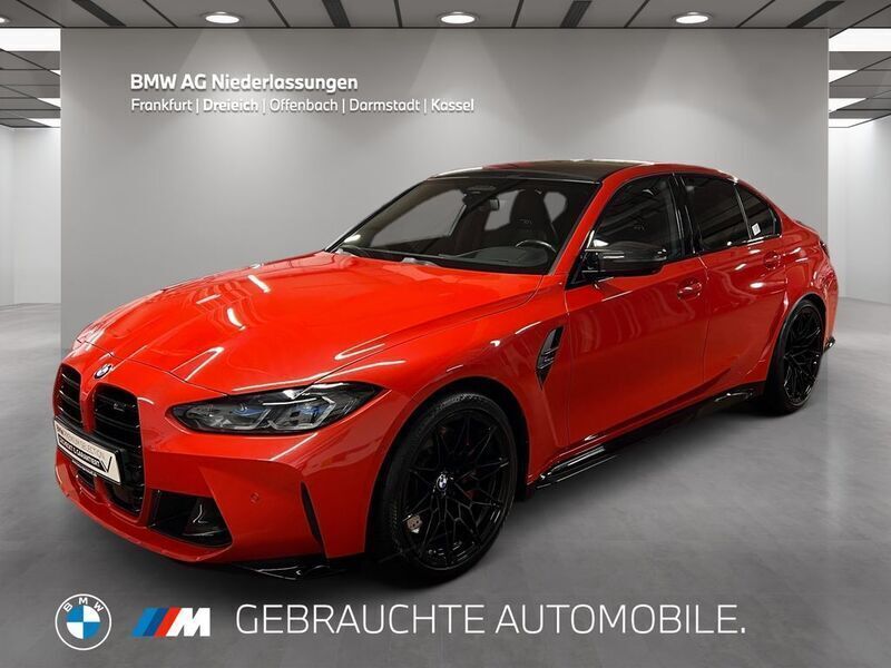 Rot Gebraucht 2022 BMW M3 Competition Edition Limousine | 72.890 € - Bild 1/4