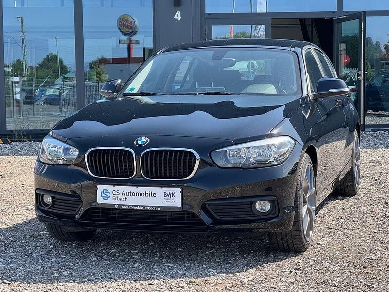 Gebraucht BMW 116 Advantage 109 PS (80 kW) 2015 Schwarz Kleinwagen