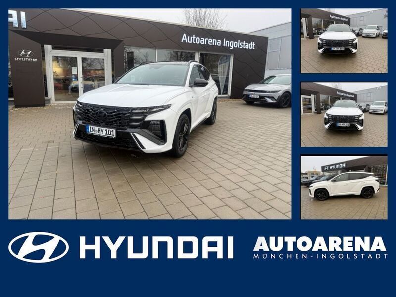 Atlas white / sol Gebraucht 2025 Hyundai Tucson N Line SUV | 38.975 € (Etwas zu teuer) - Bild 1/4