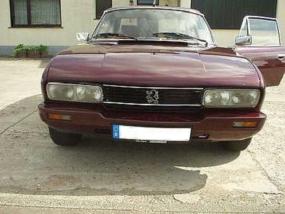 Rot metallic Gebraucht 1980 Peugeot 504 Coupé | 5.400 € - Bild 1/4
