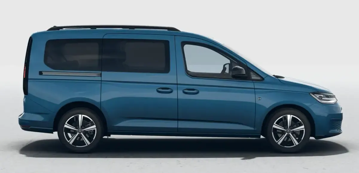 Ny VW Caddy Maxi Life 122 HK (89 kW) 2026 Blå MPV
