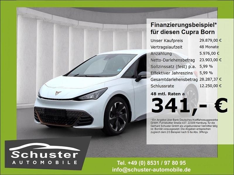 Gebraucht Cupra Born e-Boost 169 kW (231 PS) 2024 Weiss Kleinwagen