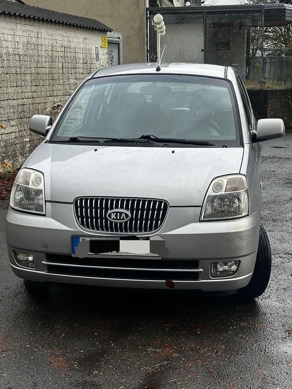 Gebraucht Kia Picanto 60 PS (44 kW) 2004 Silber Kleinwagen