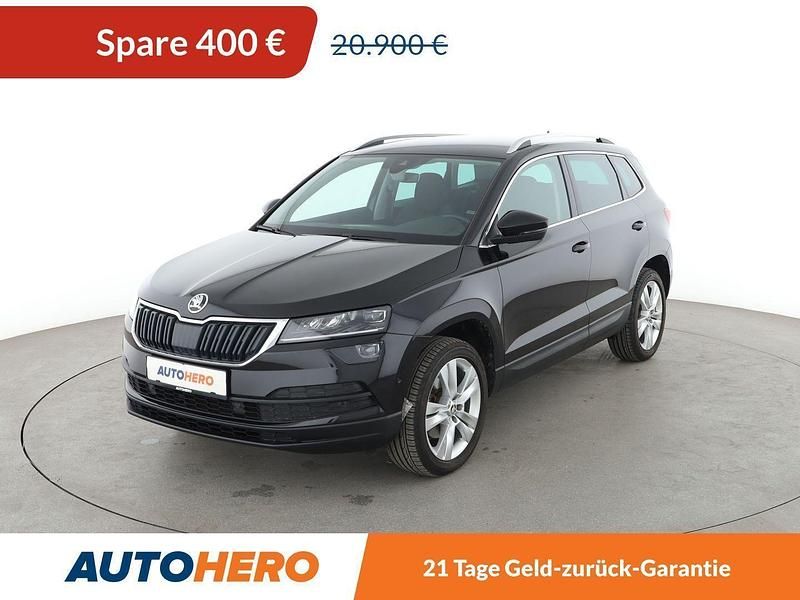 Schwarz Gebraucht 2017 Skoda Karoq Style SUV | 20.500 € (Fairer Preis) - Bild 1/3