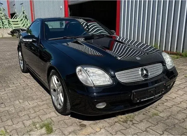 Gebraucht Mercedes SLK200 Edition 163 PS (119 kW) 2003 Schwarz Cabrio