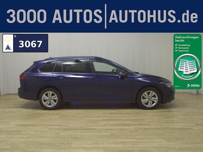 Blau Gebraucht 2021 VW Golf VII Kleinwagen | 18.680 € (Superpreis) - Bild 1/4