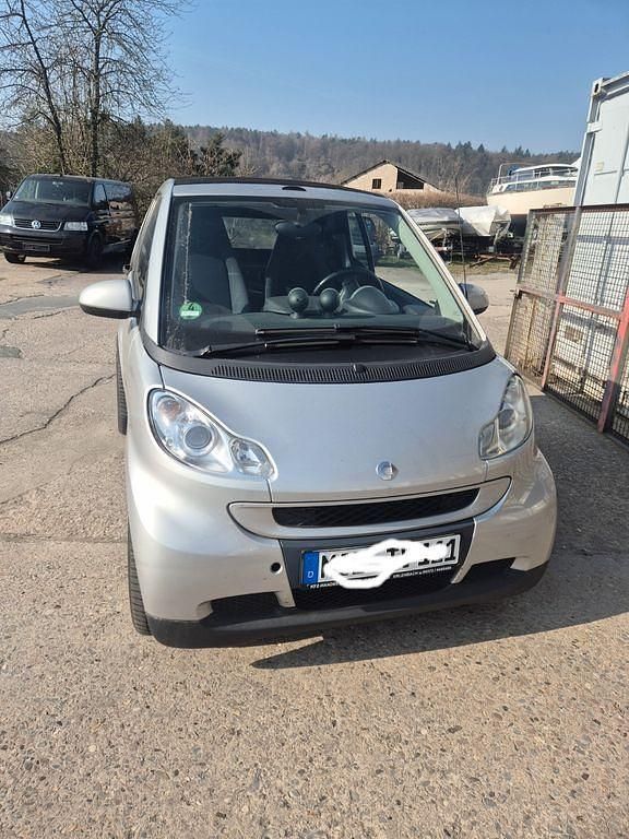 Gebraucht Smart ForTwo Cabrio Pure 71 PS (52 kW) 2008 Silber Cabrio