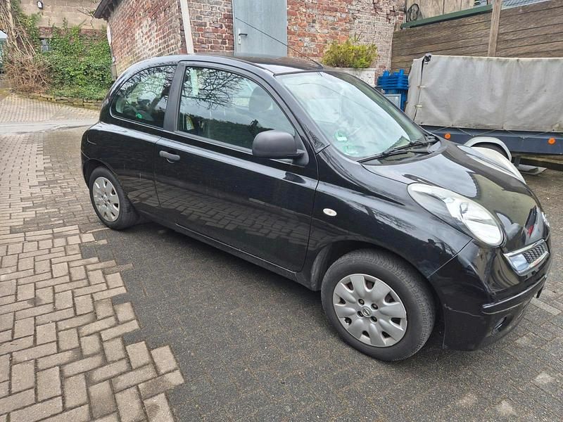 Schwarz Gebraucht 2010 Nissan Micra Kleinwagen | 450 € (Superpreis) - Bild 1/4