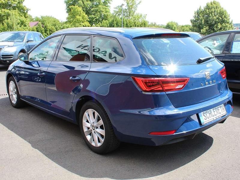 Gebraucht Seat Leon Style 125 PS (91 kW) 2018 Blau Kombi
