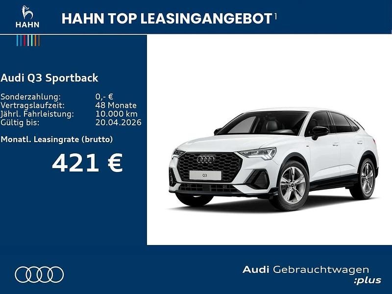 Gebraucht Audi Q3 S-Line 150 PS (110 kW) 2025 Gletscherweiß metallic SUV