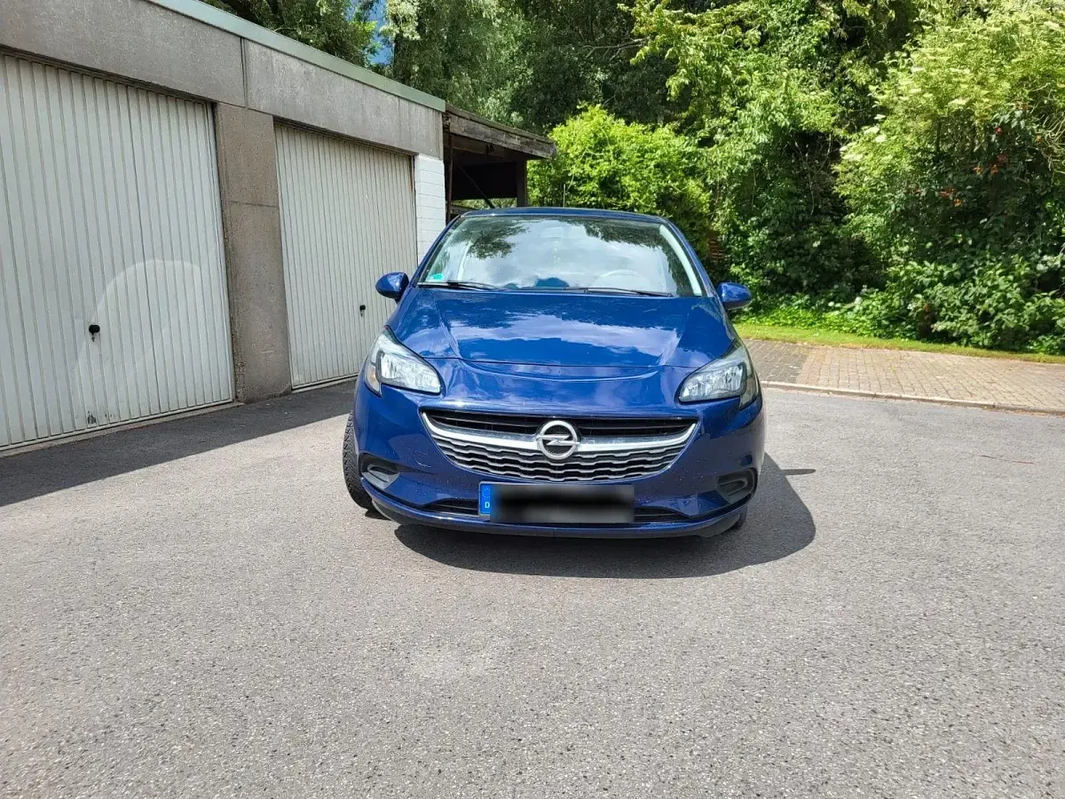 Gebraucht Opel Corsa Edition 69 PS (50 kW) 2017 Blau Kleinwagen