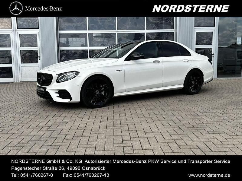 Manufaktur diamantweiß bright Gebraucht 2018 Mercedes E53 AMG AMG Limousine | 37.888 € - Bild 1/4