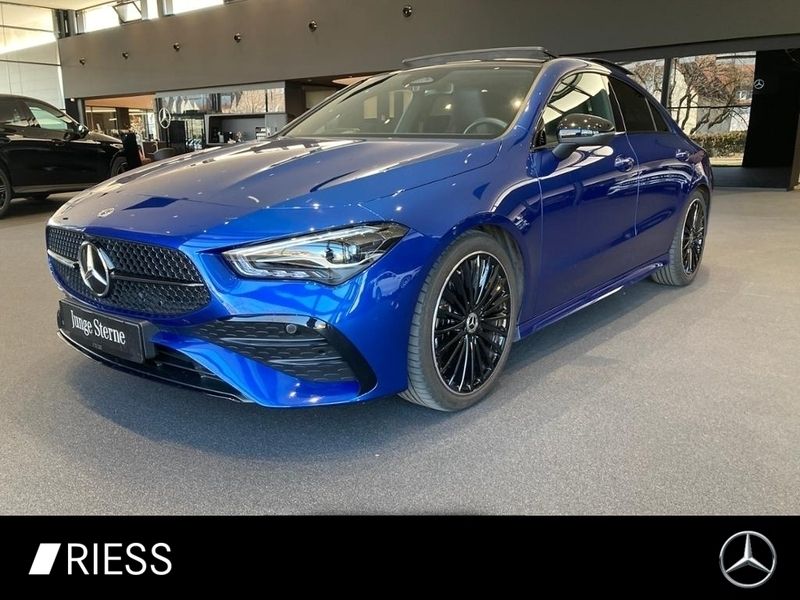 Blau Gebraucht 2023 Mercedes CLA250 Premium Limousine | 42.300 € (Fairer Preis) - Bild 1/4