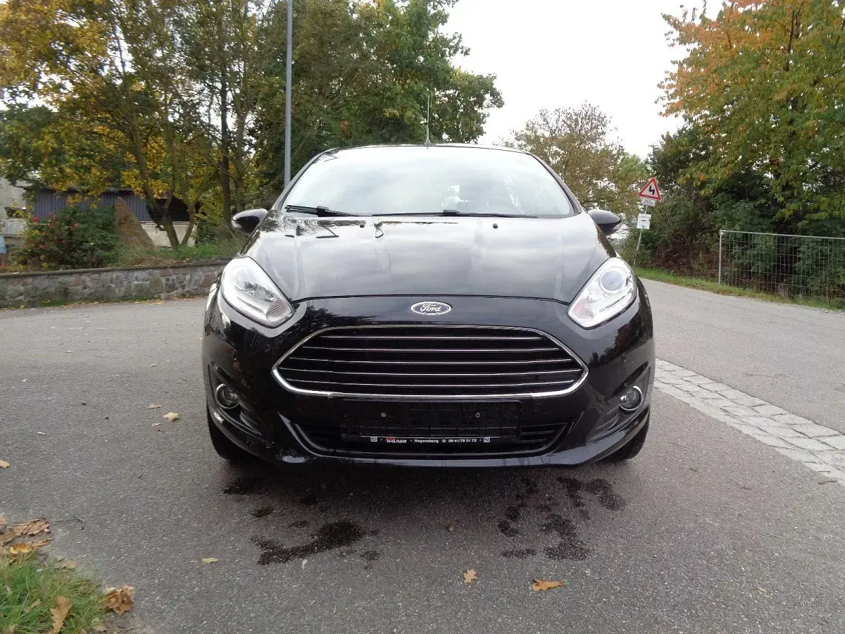 Gebraucht Ford Fiesta Trend 80 PS (58 kW) 2015 Schwarz Kleinwagen