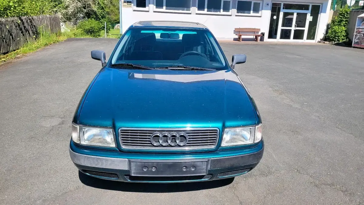 Gebraucht Audi 80 90 PS (66 kW) 1993 Grün Limousine