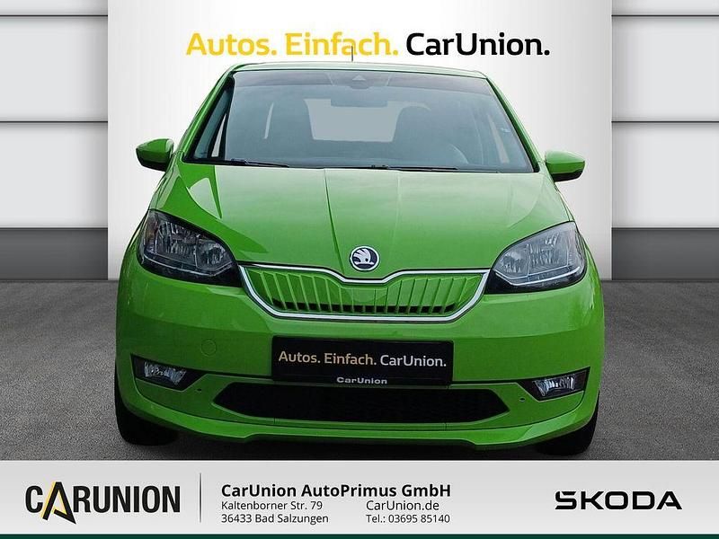 Gebraucht Skoda Citigo-e IV Style 61 kW (83 PS) 2020 Grün Kleinwagen