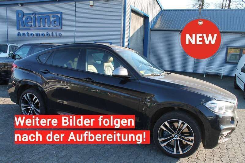 Carbonschwarz metallic Gebraucht 2017 BMW X6 M SUV | 36.990 € (Superpreis) - Bild 1/4