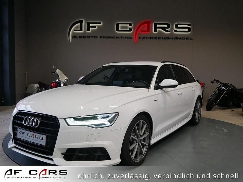 Weiß Gebraucht 2021 Audi A6 S-Line Kombi | 23.890 € - Bild 1/4